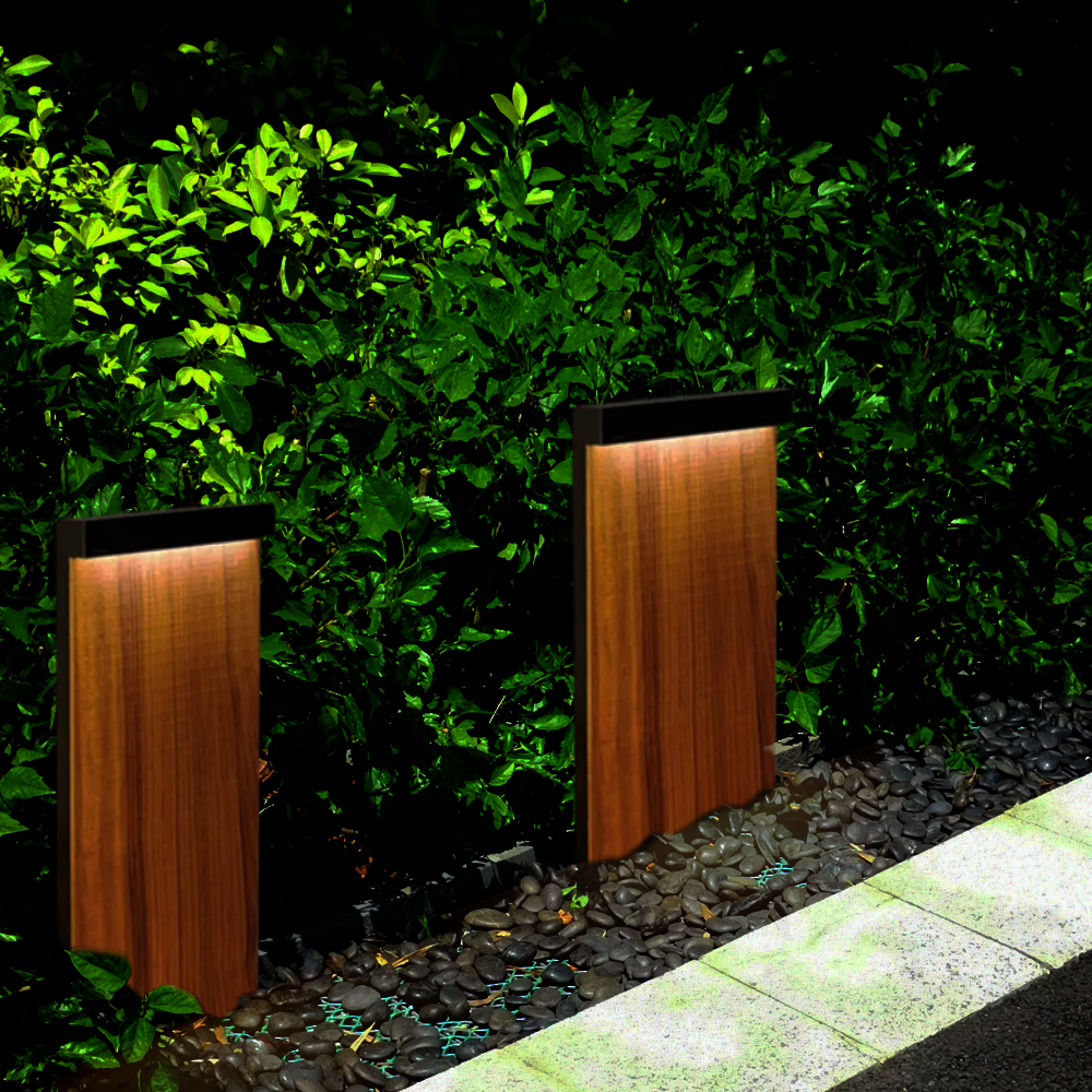 Modern Rectangular Outdoor Pathway Light